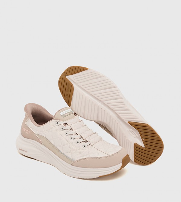 Skechers Walking Shoes - Beige Walking Shoes