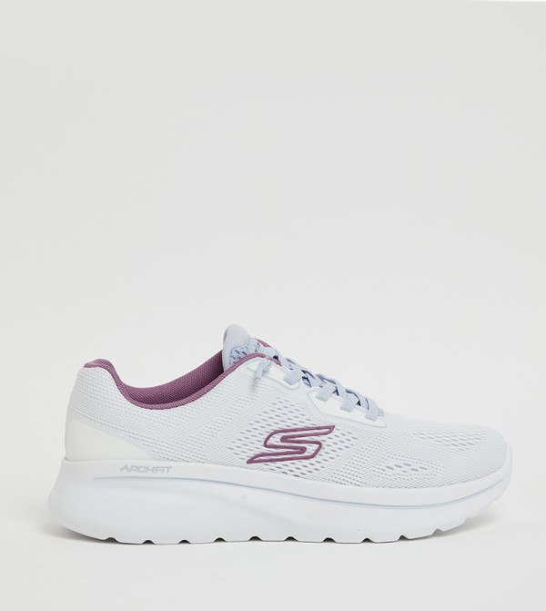 Skechers  Walking Shoes - White Walking Shoes