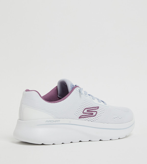 Skechers  Walking Shoes - White Walking Shoes
