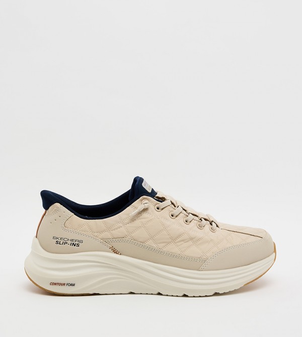Skechers  Sneakers - Beige Low Top