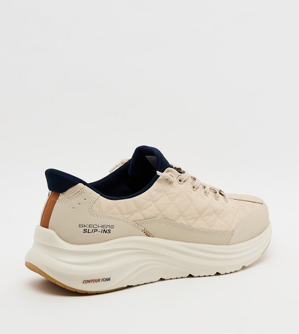 Skechers  Sneakers - Beige Low Top