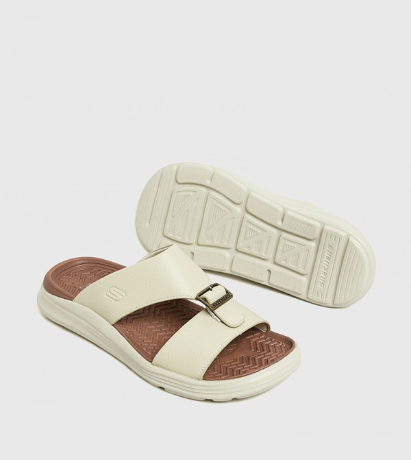 Skechers - Beige Casual Sandals