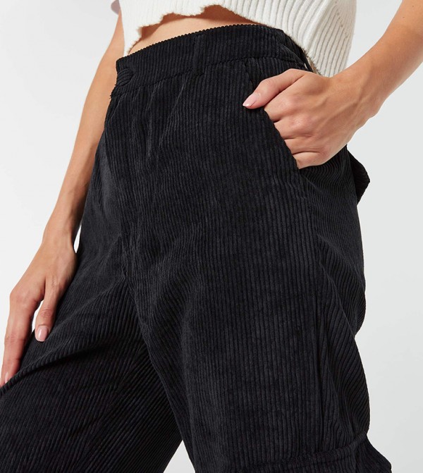 Ardene  Sportswear - Black Track Pants & Joggers