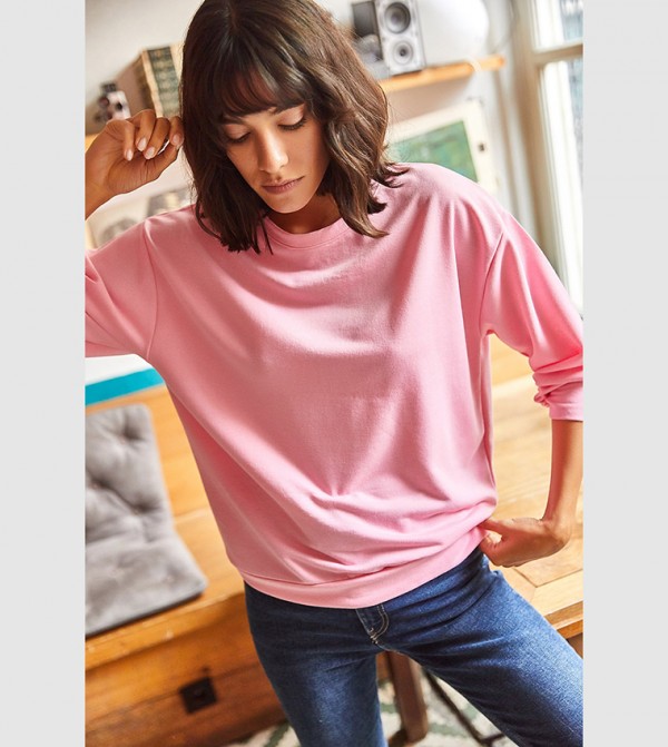 Olalook  - Pink Sweatshirts