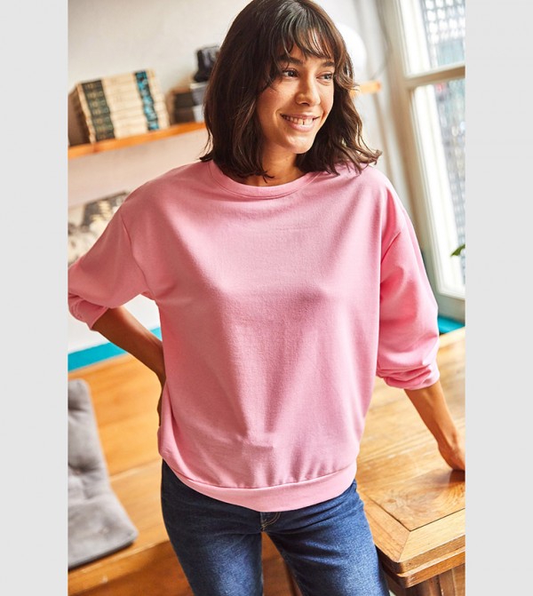 Olalook  - Pink Sweatshirts
