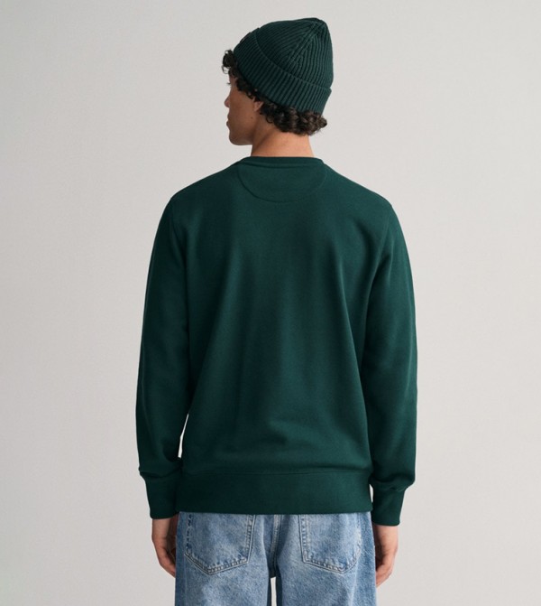 GANT GANT - Green Sweatshirts