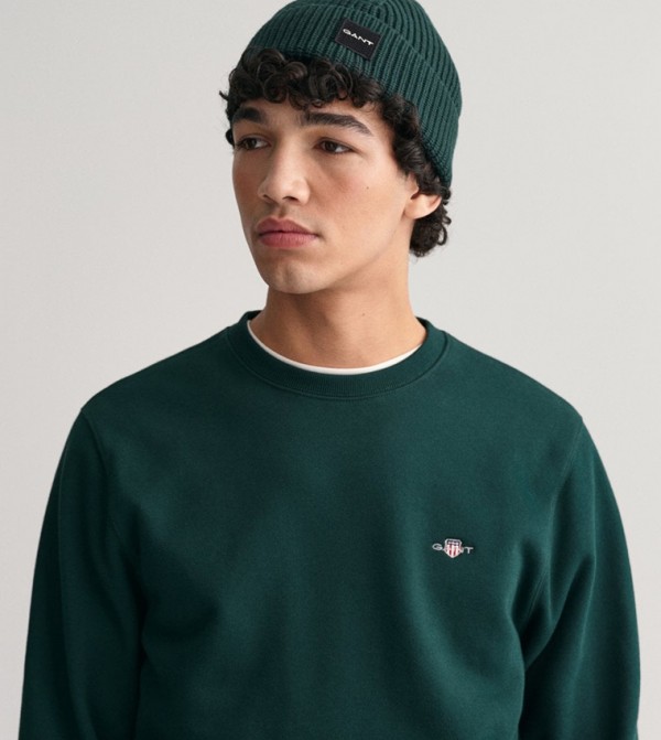 GANT GANT - Green Sweatshirts