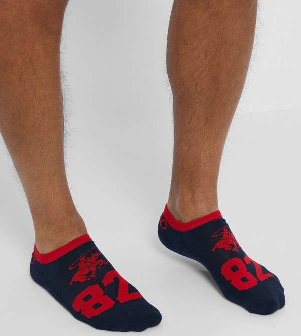 Beverly Hills Polo Club Accessories - Blue Ankle Socks