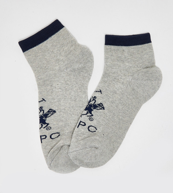 بيفرلي هيلز بولو كلوب  جوارب   - رمادي Ankle Length Socks