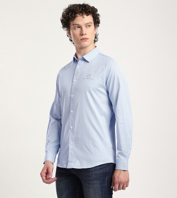 Beverly Hills Polo Club Beverly Hills Polo Club - Light Blue Long Sleeves