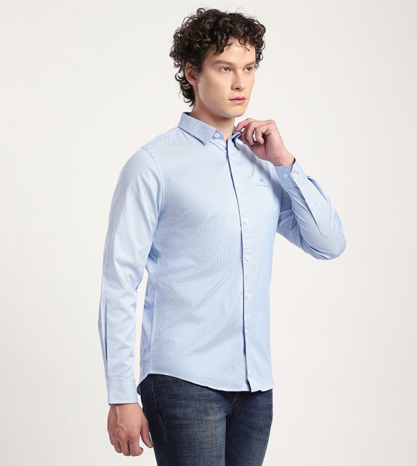 Beverly Hills Polo Club Beverly Hills Polo Club - Light Blue Long Sleeves