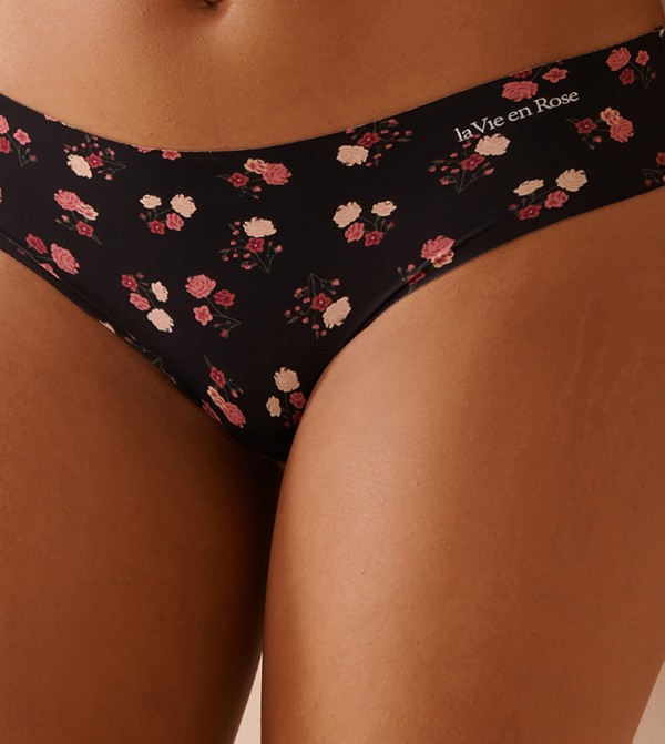 La Vie en Rose  - Black Briefs
