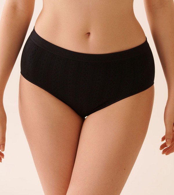 La Vie en Rose Lingerie - Black Briefs