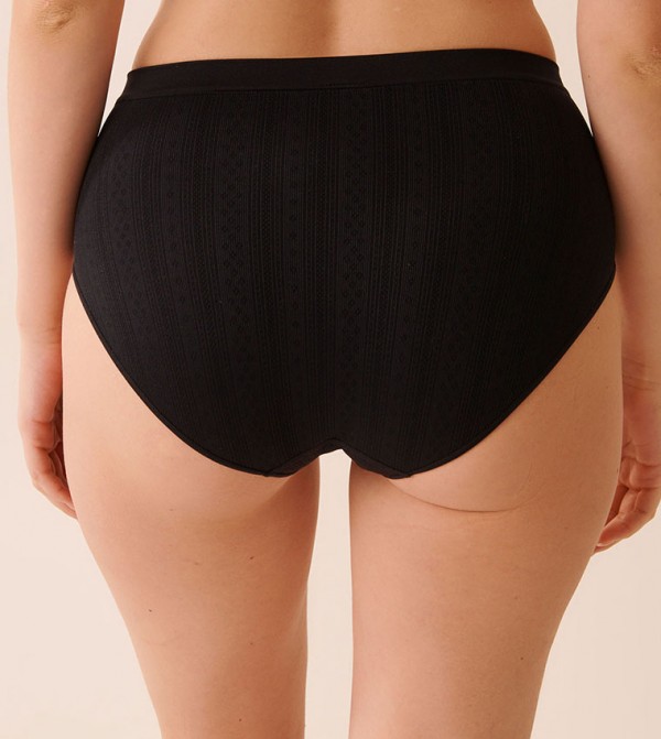 La Vie en Rose Lingerie - Black Briefs