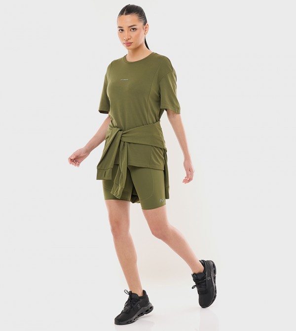NOT ORDINARY  - Green Shorts