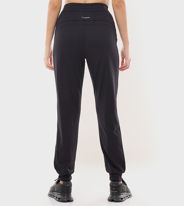 NOT ORDINARY  - Black Track Pants & Joggers
