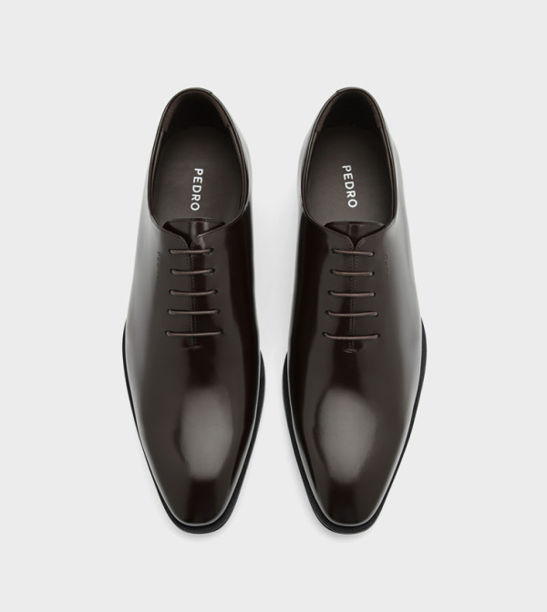 بيدرو بيدرو - بني داكن Formal Lace-Up Shoes