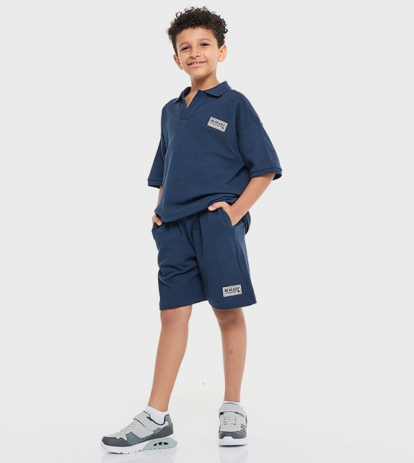 Victor and Jane Victor and Jane - Navy T-shirts & Bottoms