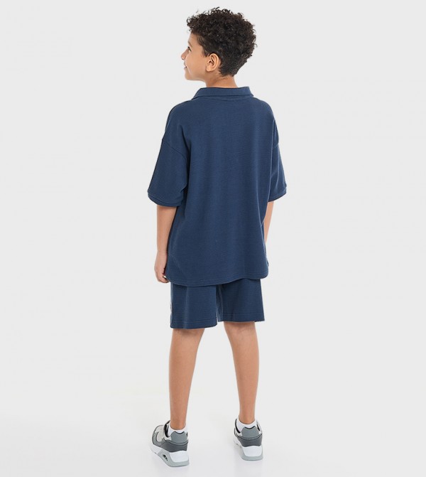 Victor and Jane Victor and Jane - Navy T-shirts & Bottoms