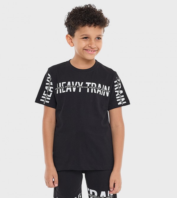 Victor and Jane Victor and Jane - Black T-shirts & Bottoms