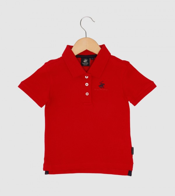 Beverly Hills Polo Club  Clothing - Red T-shirts