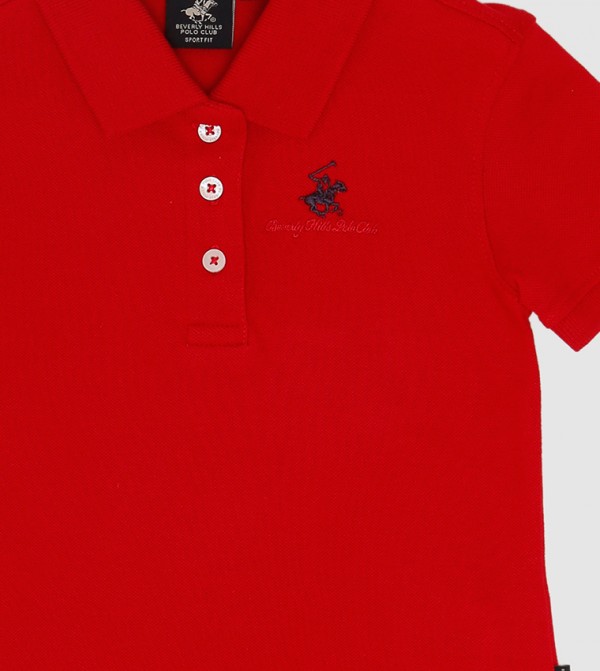 Beverly Hills Polo Club  Clothing - Red T-shirts