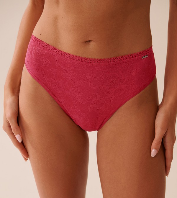 La Vie en Rose Lingerie - Red Briefs