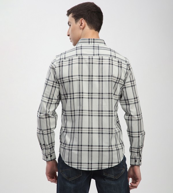 Beverly Hills Polo Club  Shirts - Grey Long Sleeves