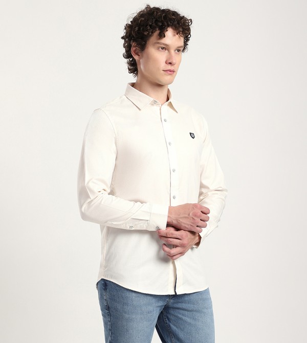 Beverly Hills Polo Club  Clothing - Beige Long Sleeves