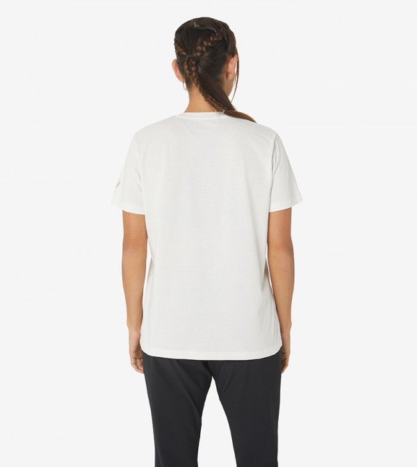 Asics Asics - Off White T-shirts