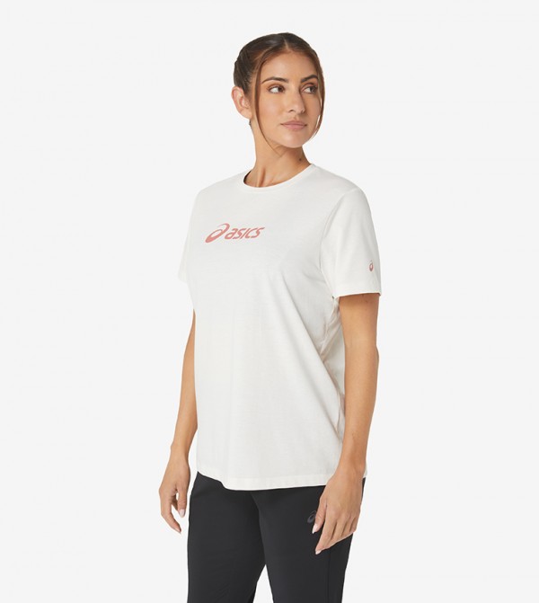 Asics Asics - Off White T-shirts
