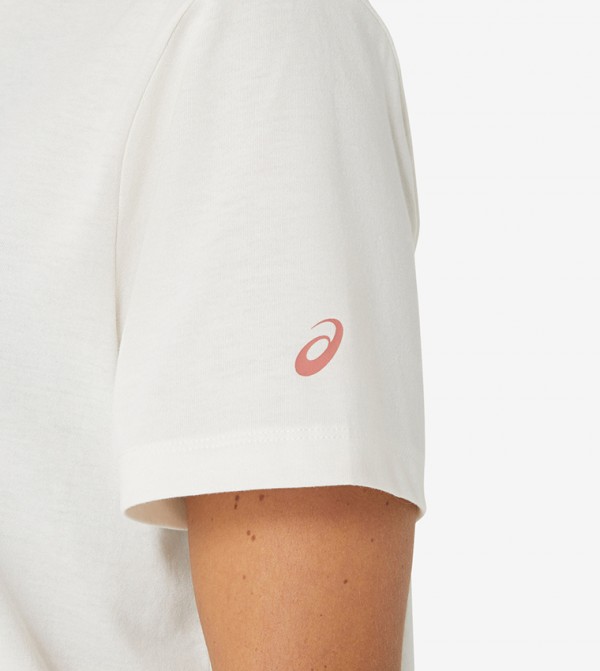 Asics Asics - Off White T-shirts