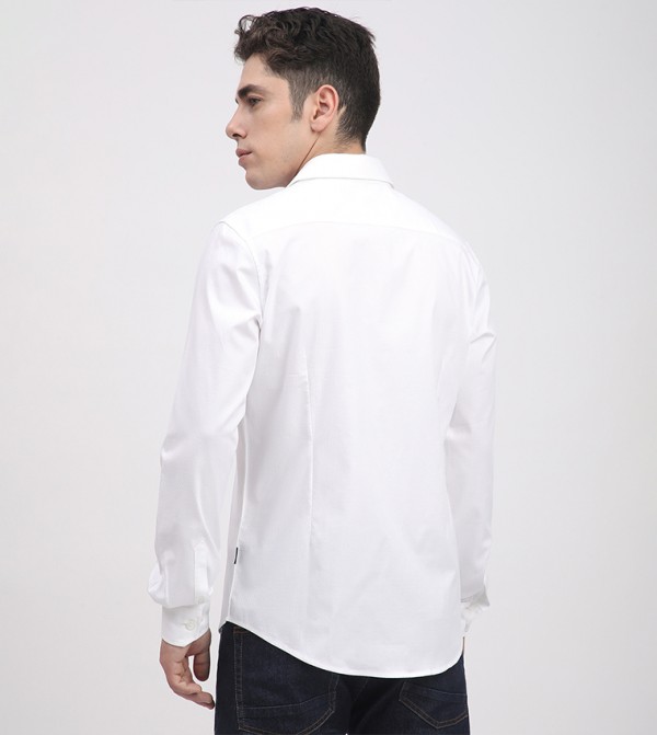 Beverly Hills Polo Club  Shirts - White Casual Shirts