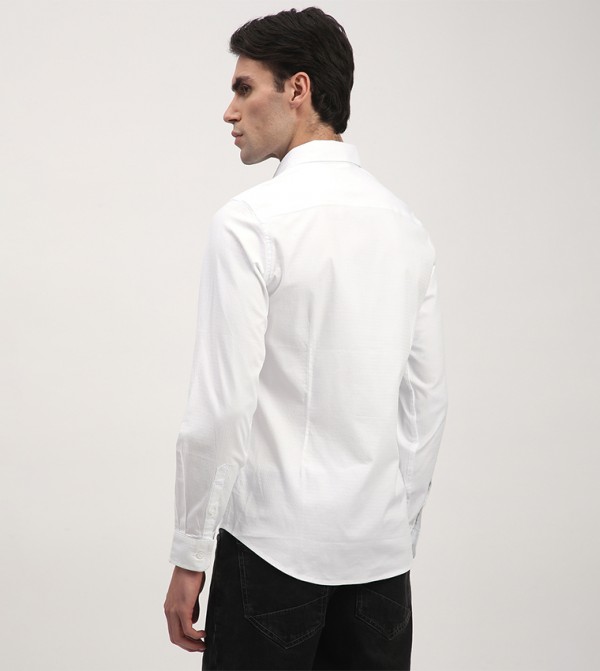 Beverly Hills Polo Club  Shirts - White Long Sleeves