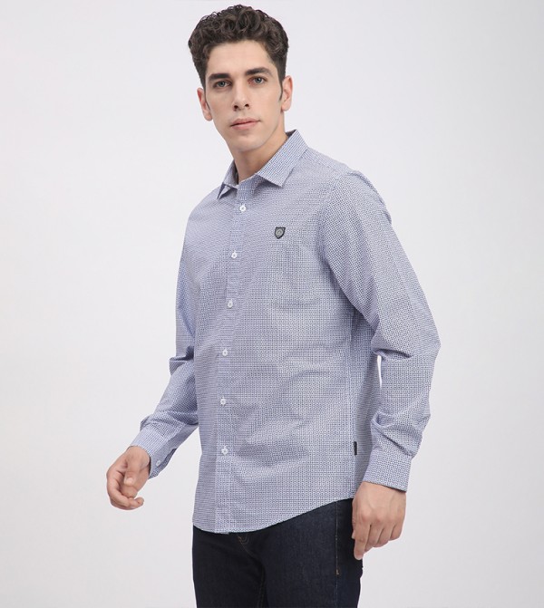 Beverly Hills Polo Club  Shirts - White Casual Shirts