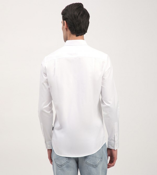 Beverly Hills Polo Club  Shirts - White Long Sleeves