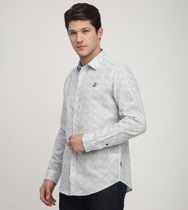 Beverly Hills Polo Club  Shirts - Blue Casual Shirts