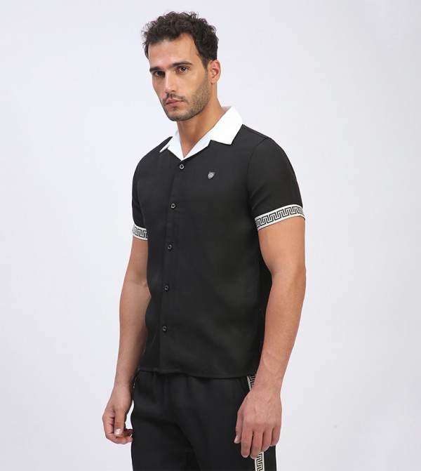 بيفرلي هيلز بولو كلوب  قمصان - أسود Short Sleeves