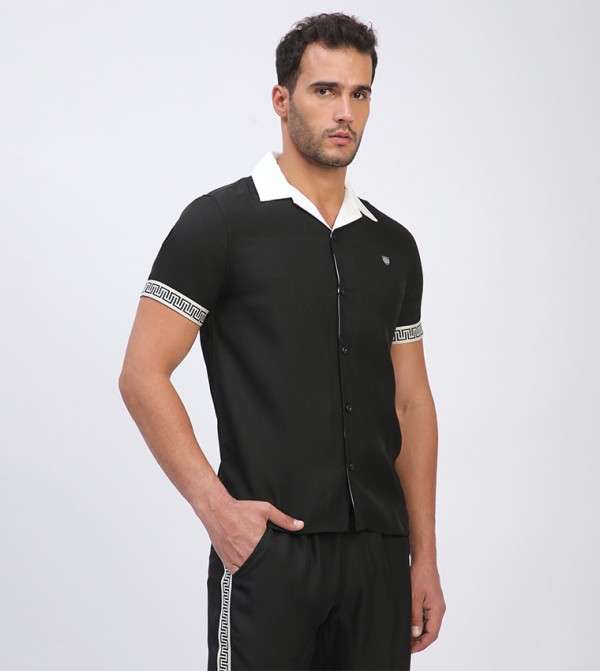 بيفرلي هيلز بولو كلوب  قمصان - أسود Short Sleeves