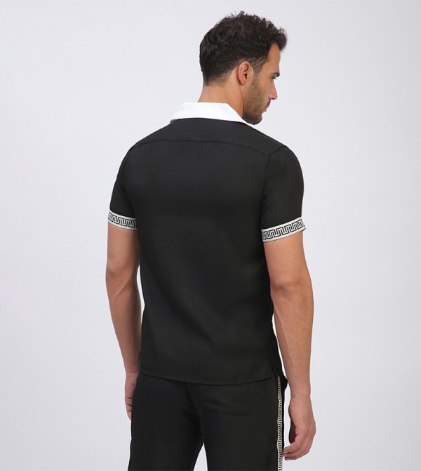 بيفرلي هيلز بولو كلوب  قمصان - أسود Short Sleeves