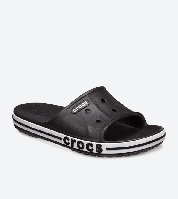 Crocs  Slides - Black Slides
