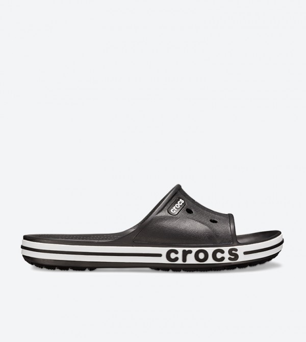 Crocs  Slides - Black Slides