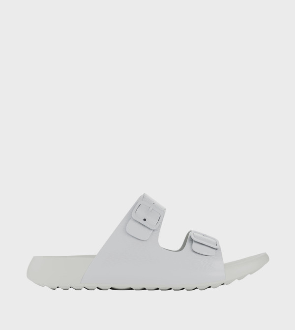 ECCO ECCO - White Flat Sandals