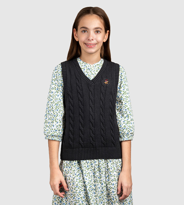 Beverly Hills Polo Club  Winterwear & Outerwear - Black Sweaters & Cardigans