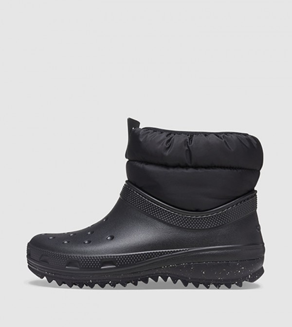 Crocs  Boots - Black Ankle length Boots