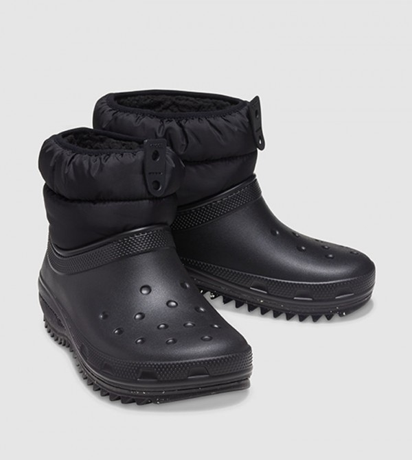 Crocs  Boots - Black Ankle length Boots