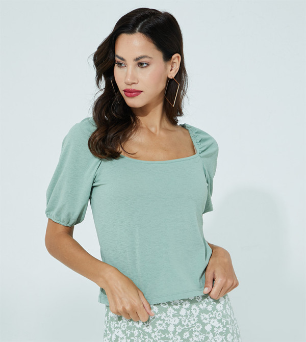 Ardene Ardene - Green Tops & Blouses
