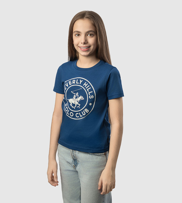 بيفرلي هيلز بولو كلوب  ملابس - أزرق T-shirts