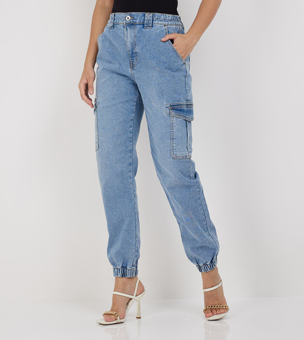 Ardene Clothing - Blue Slim Fit Jeans