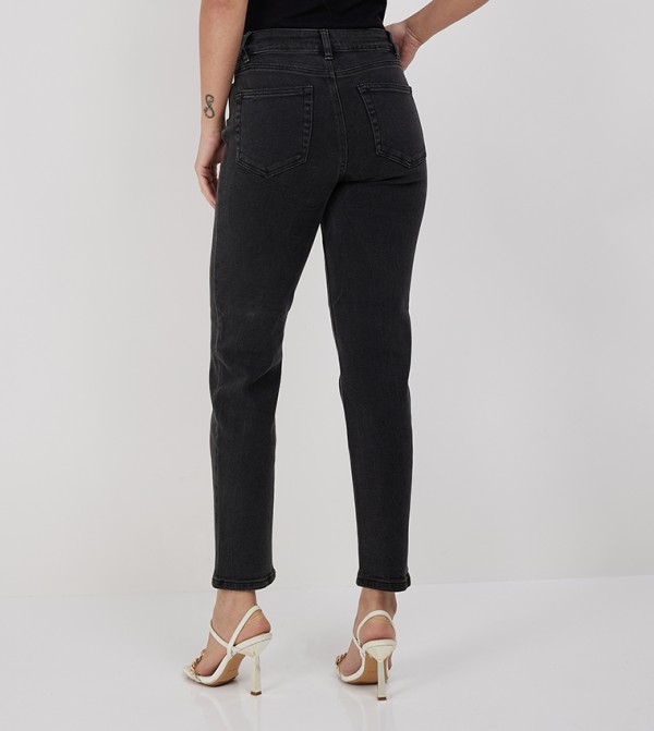 Ardene Clothing - Black Mom Jeans